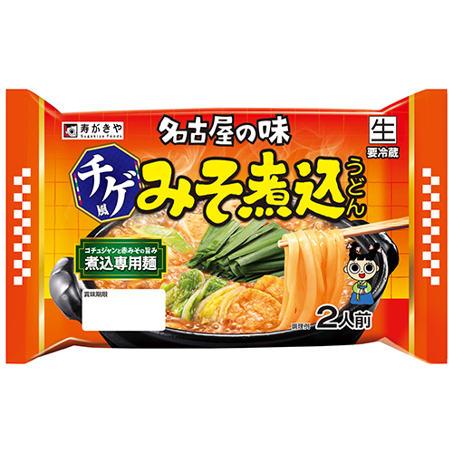 名古屋の味 チゲ風みそ煮込うどん2人前