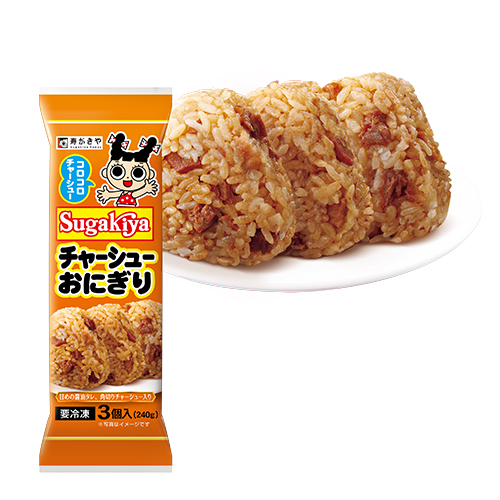 冷凍SUGAKIYAチャーシューおにぎり3個入