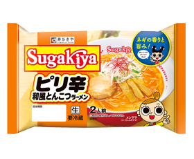 Sugakiyaピリ辛和風とんこつラーメン2人前商品画像