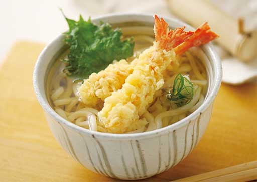 天ぷらうどん うどんスープの素レシピ 寿がきやオリジナルレシピ集 寿がきや食品株式会社