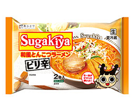 Sugakiyaピリ辛和風とんこつラーメン2食商品画像
